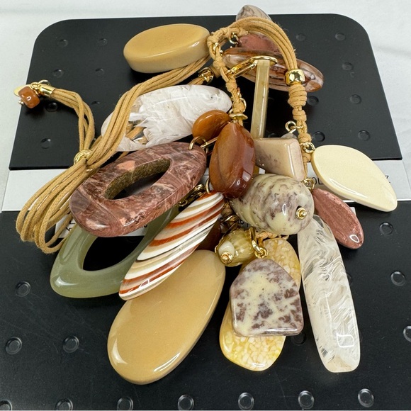 Chico's Earthy Tones Necklace - Picture 10 of 10